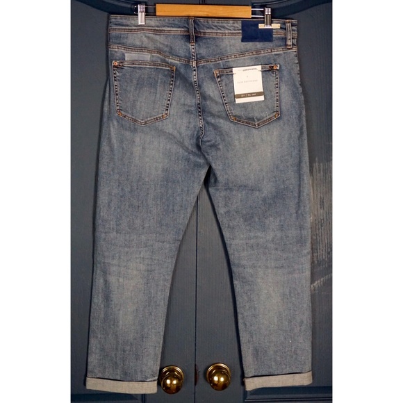 Anthropologie Pilcro Patchwork Slim Boyfriend Jean - Picture 2 of 9